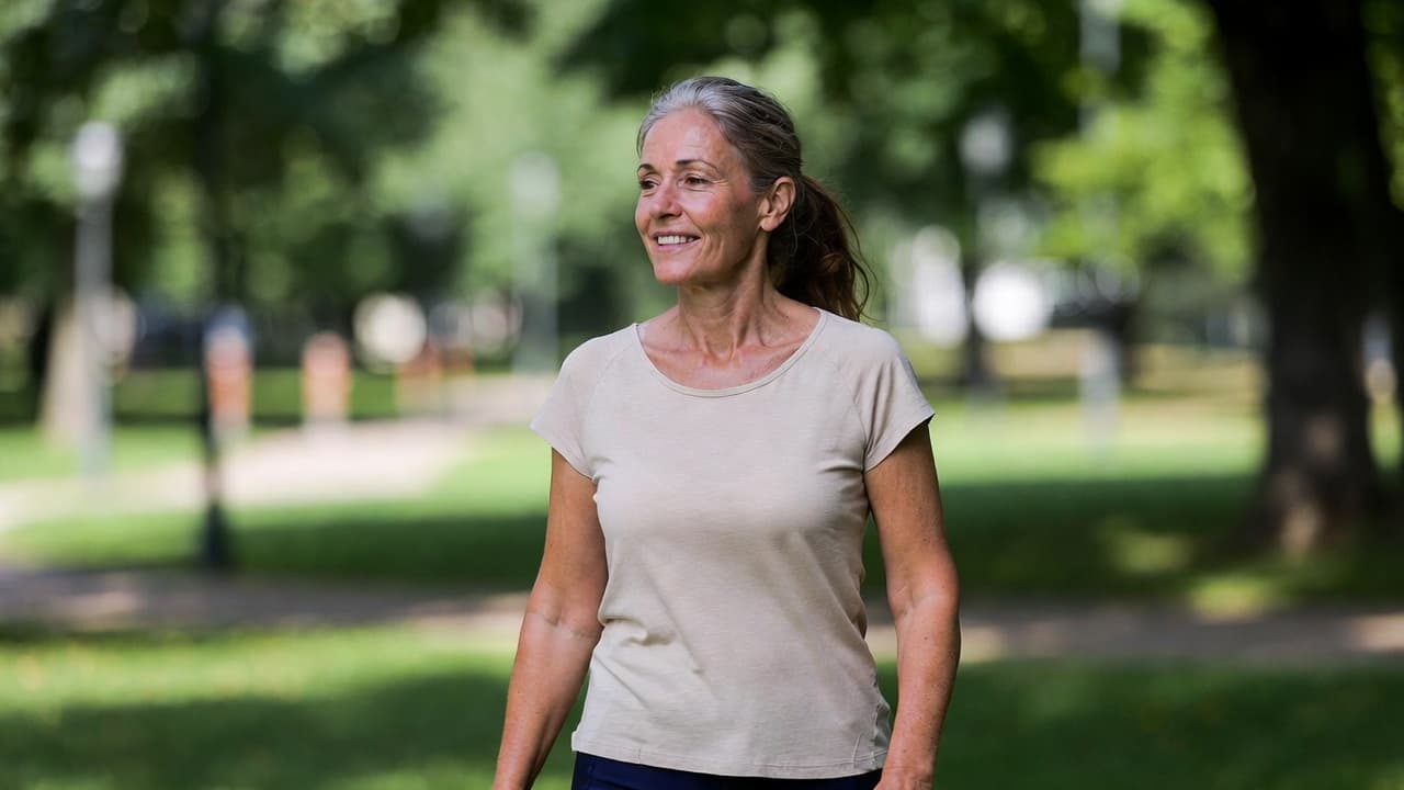A patient walking comfortably outdoors — peripheral neuropathy patient care